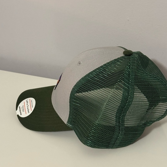Patagonia Gray and Green Trucker Hat - Picture 3 of 3